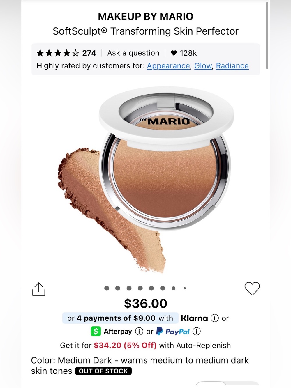 Makeup By Mario Radiant Skin Perfector Powder
